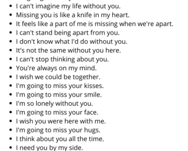 20 Other Ways to Say I Miss You