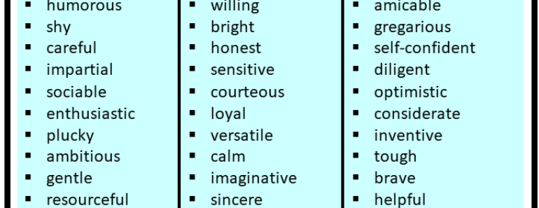 100+ List of Positive Attitude Adjective, Definition, and Examples