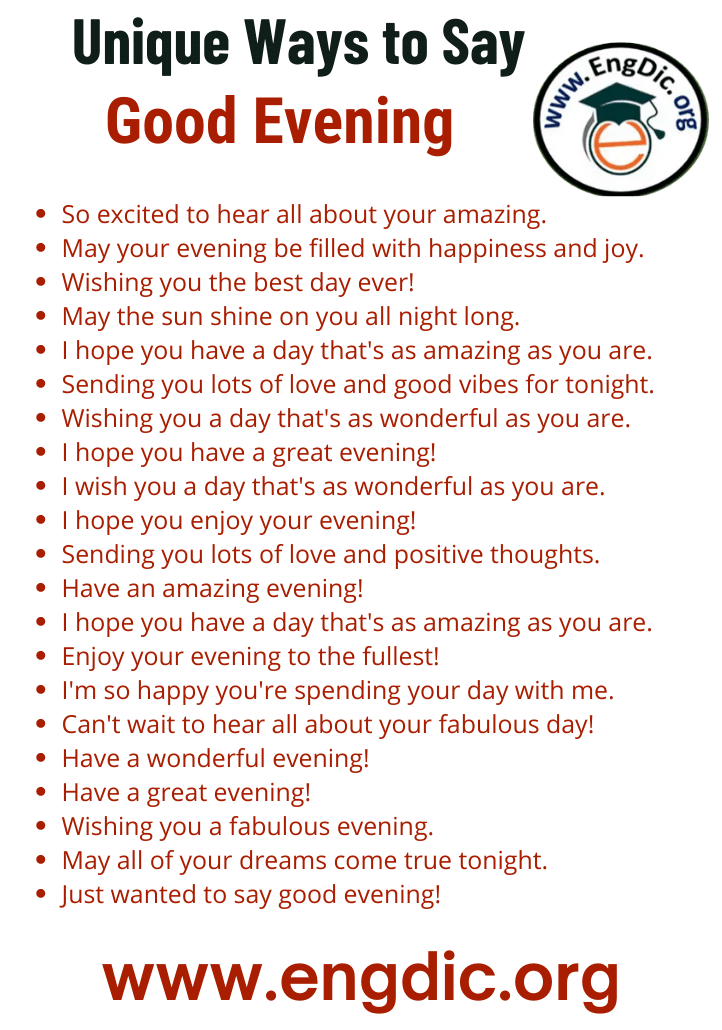 30-unique-ways-to-say-good-evening-engdic