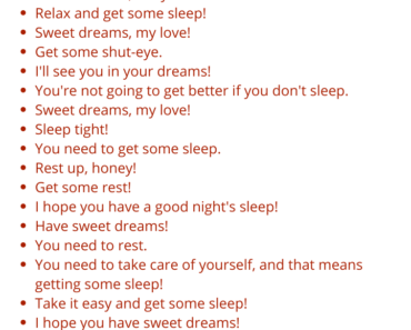 Unique Ways to Say Sweet Dreams