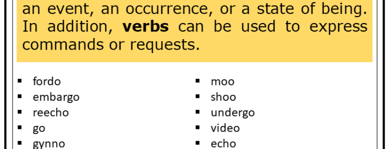 80+ Verbs that End with O (Complete List)