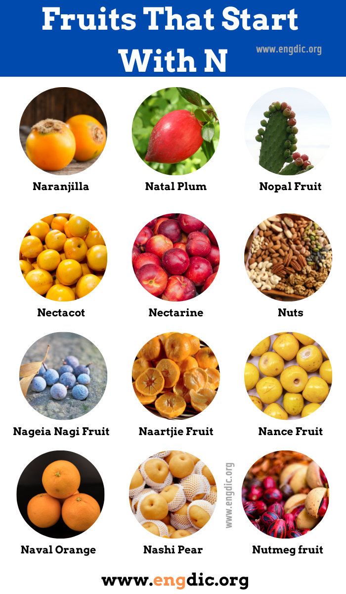 Fruits That Start With n