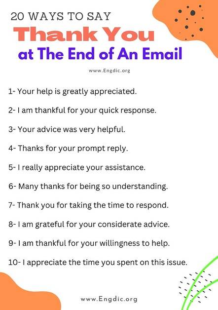 how to say thank you in an email formally