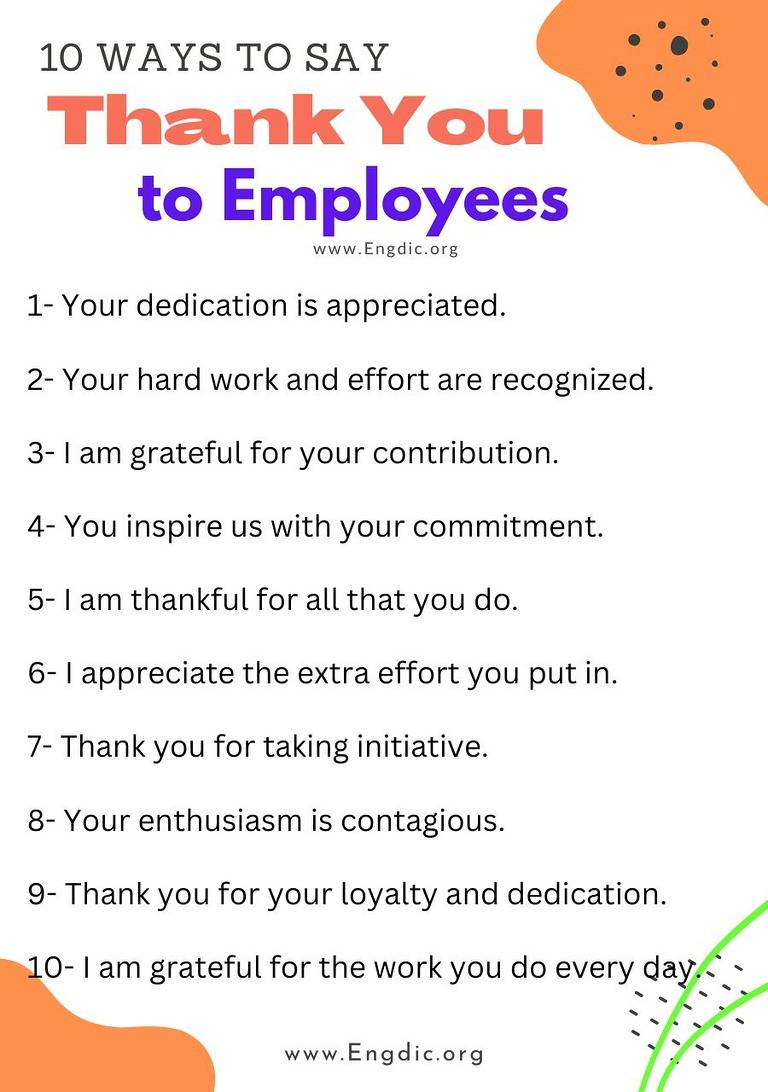 100+ Formal Ways to Say Thank You - EngDic