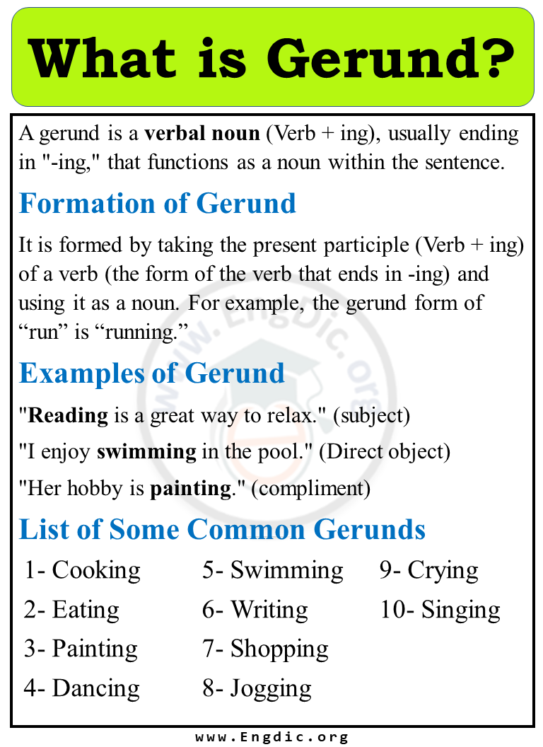 What is Gerund