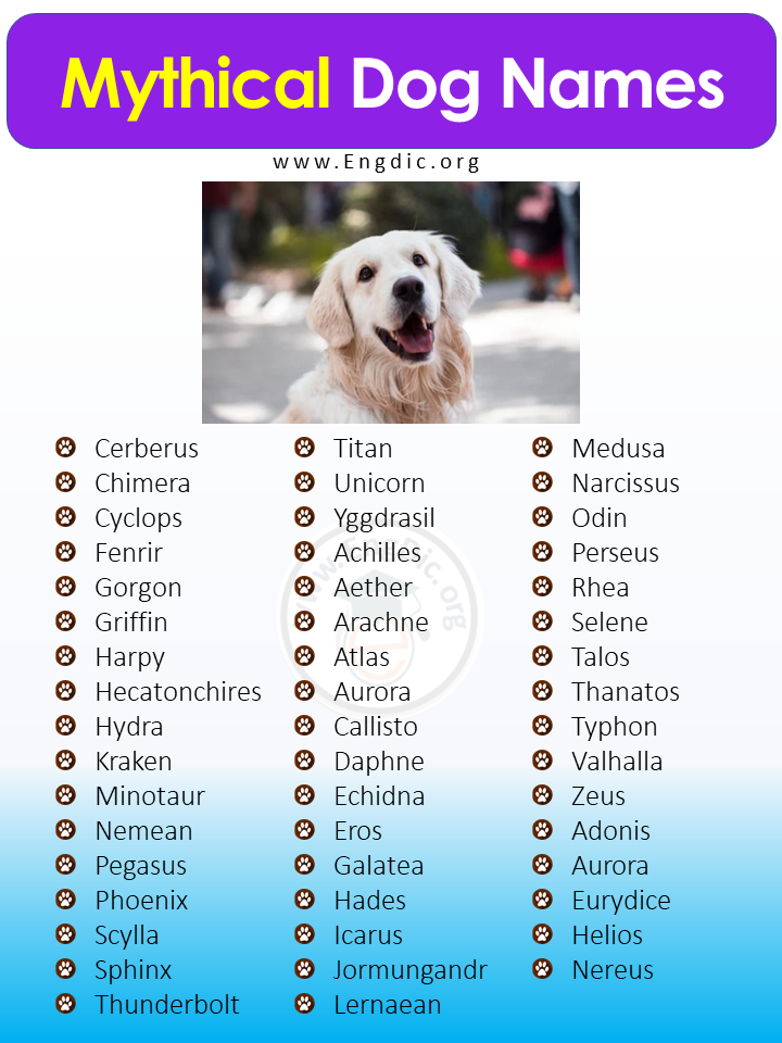 Mythical Dog Names
