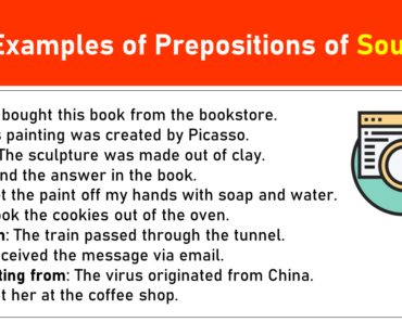 10 Examples of Preposition Of Source (Definition And Examples)