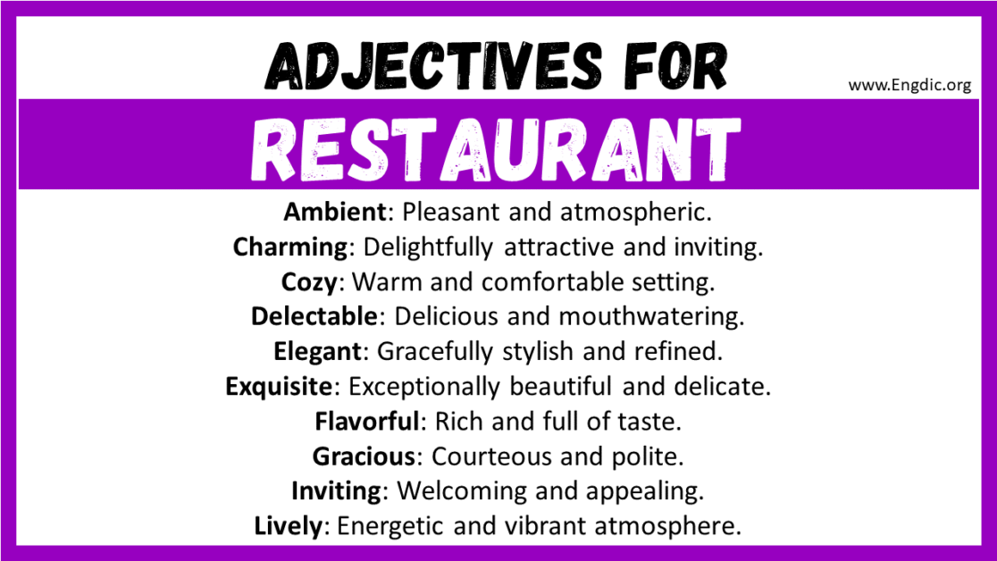 20-best-words-to-describe-restaurant-adjectives-for-restaurant-engdic