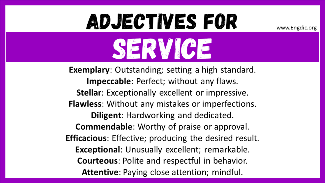 customer service resume adjectives