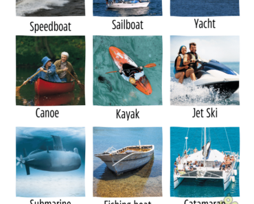 10 Water Transport Name List and Pictures