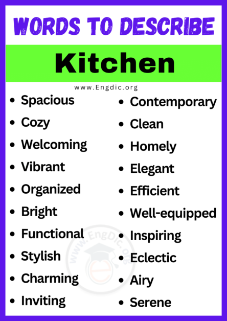 20 Best Words To Describe Kitchen Adjectives For Kitchen EngDic   Words To Describe Kitchen 444x628 