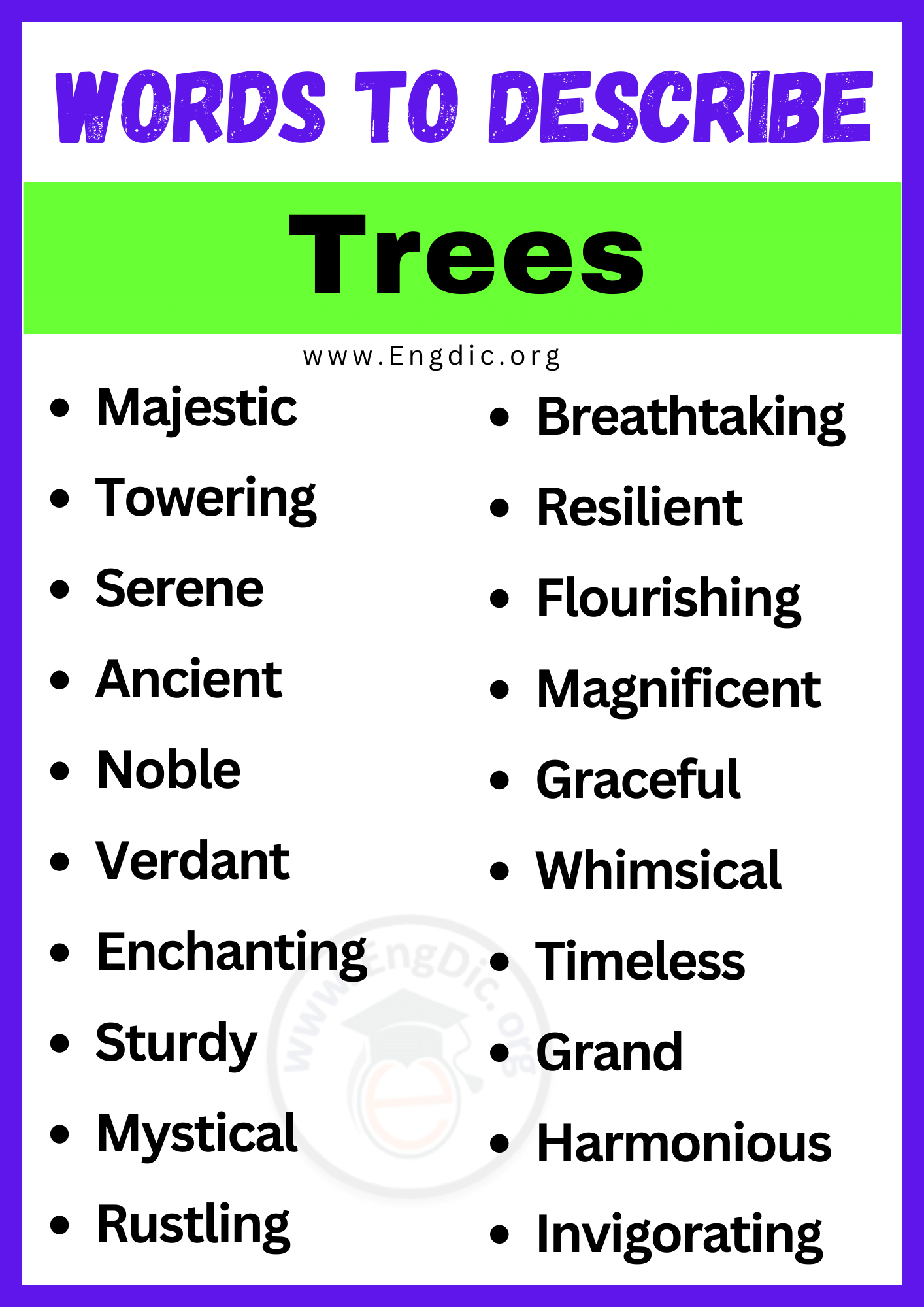 how to describe trees moving in the wind creative writing