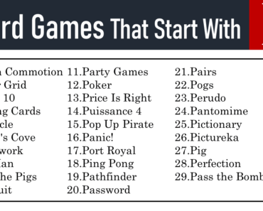 50+ Board Games That Start With P