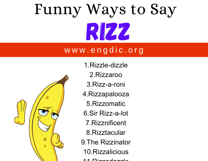 Funny Ways To Say Rizz 
