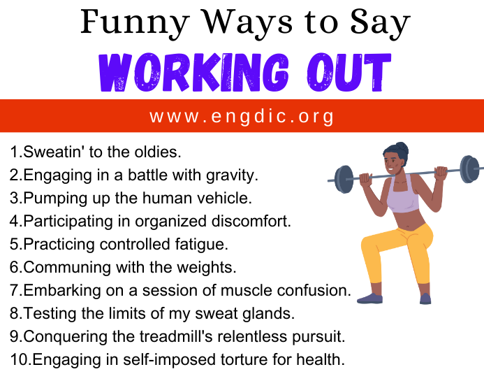 30-funny-ways-to-say-working-out-engdic