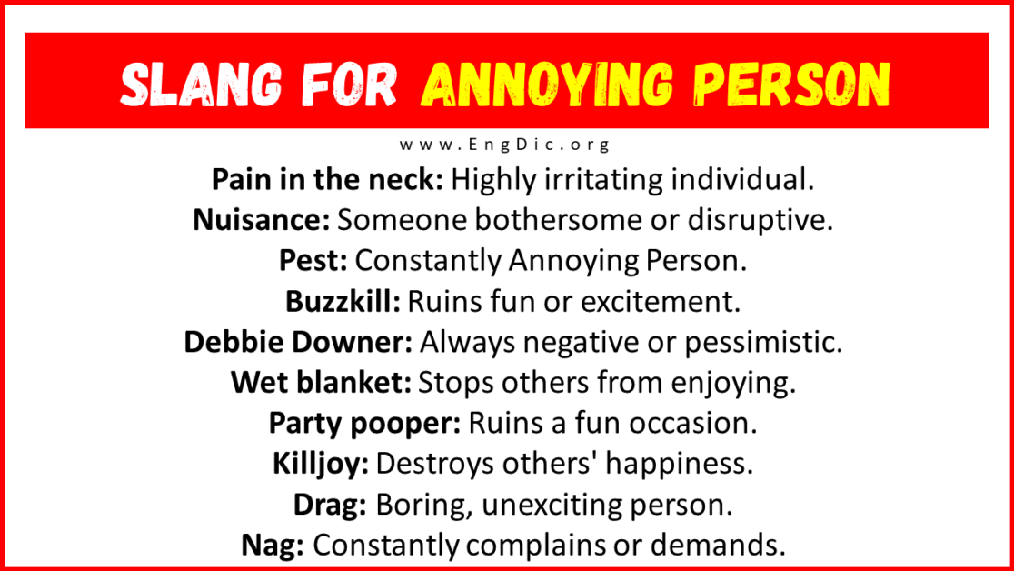 20-slang-for-annoying-person-their-uses-meanings-engdic