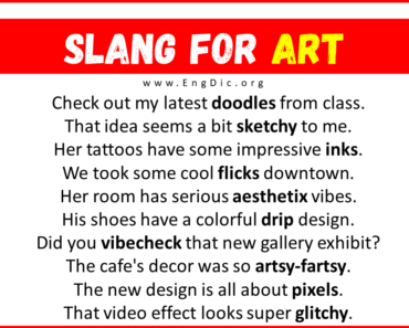50+ Slang for Art (Their Uses & Meanings)