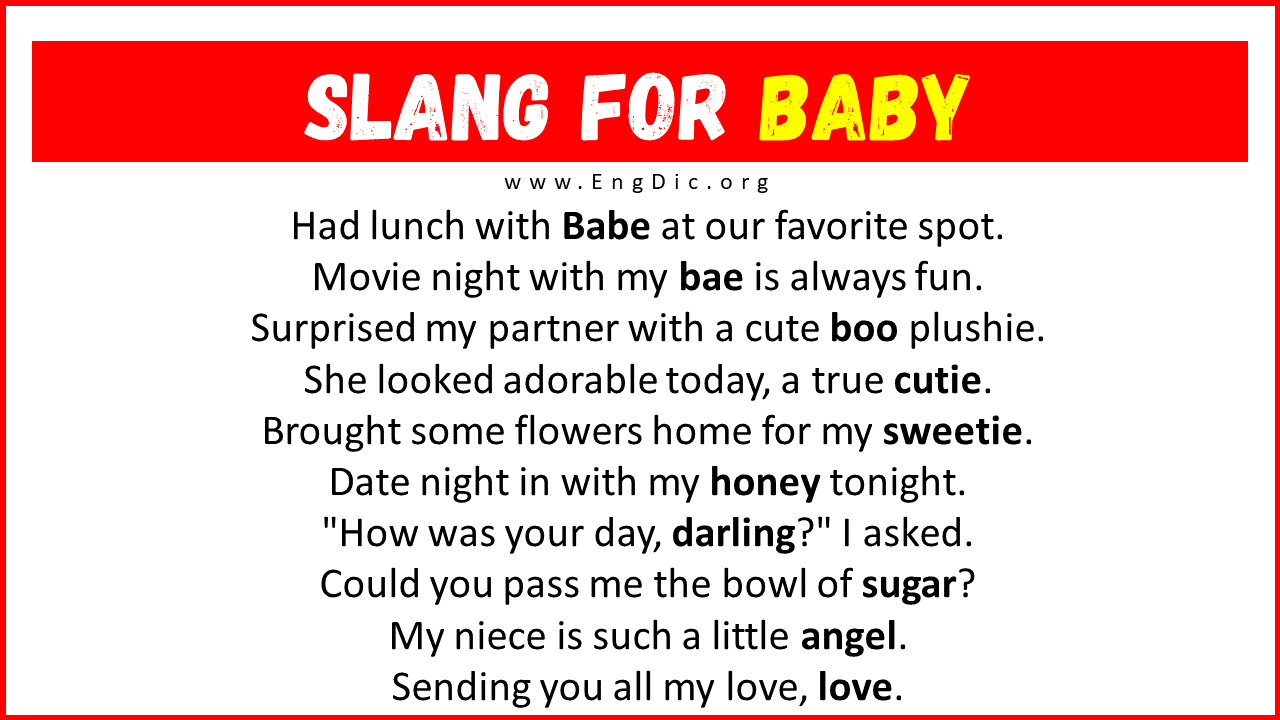 20-slang-for-baby-their-uses-meanings-engdic