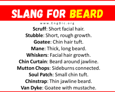 20+ Slang for Beard (Their Uses & Meanings)