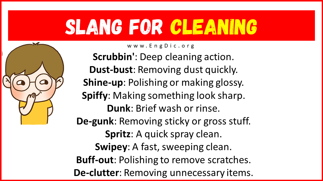 20-slang-for-cleaning-their-uses-meanings-engdic