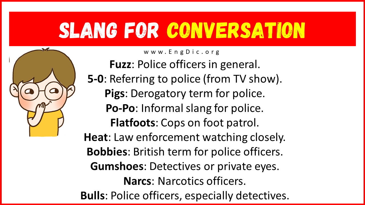 20 Slang For Conversation Their Uses Meanings EngDic