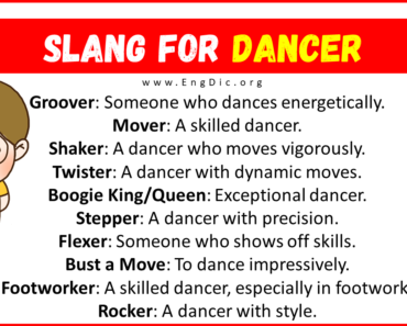 20+ Slang for Dancer (Their Uses & Meanings)