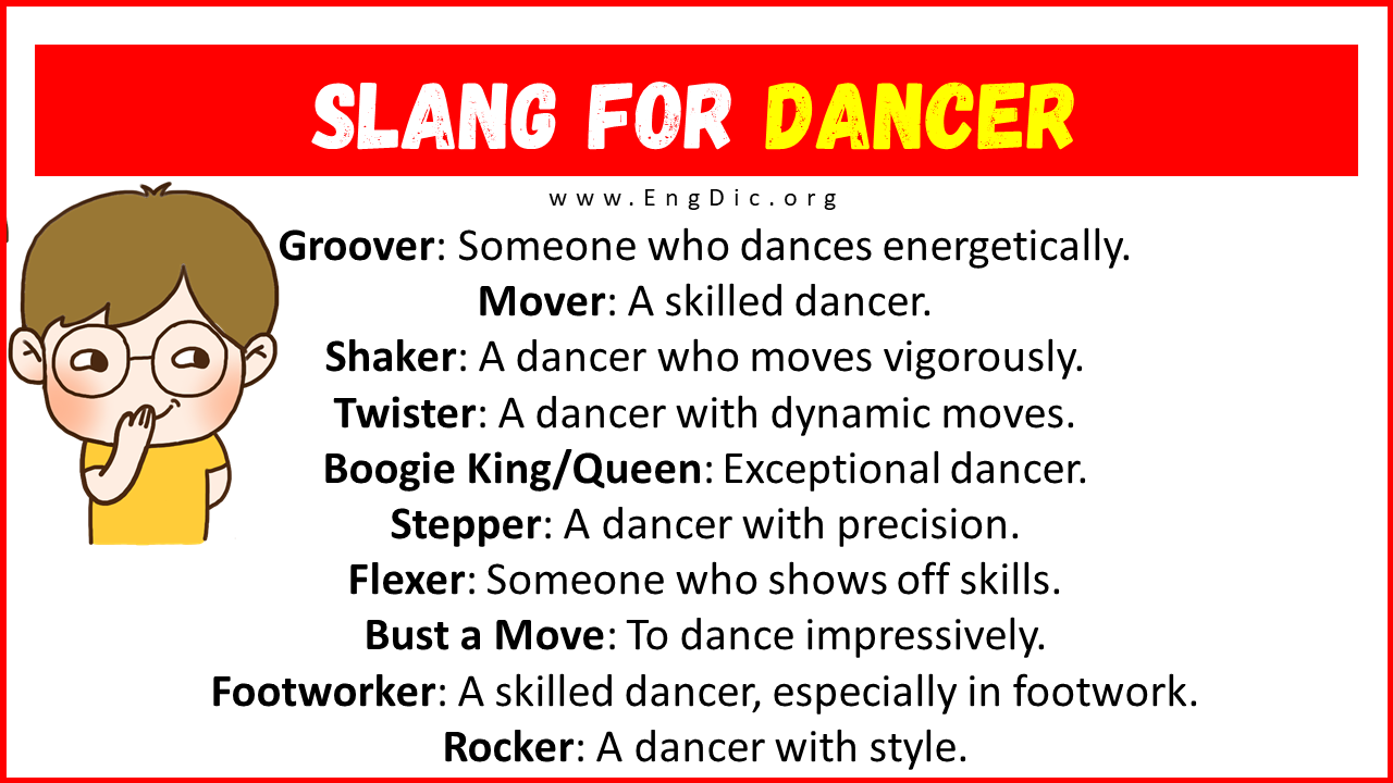 Slang For Dancer