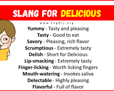 20+ Slang for Delicious (Their Uses & Meanings)