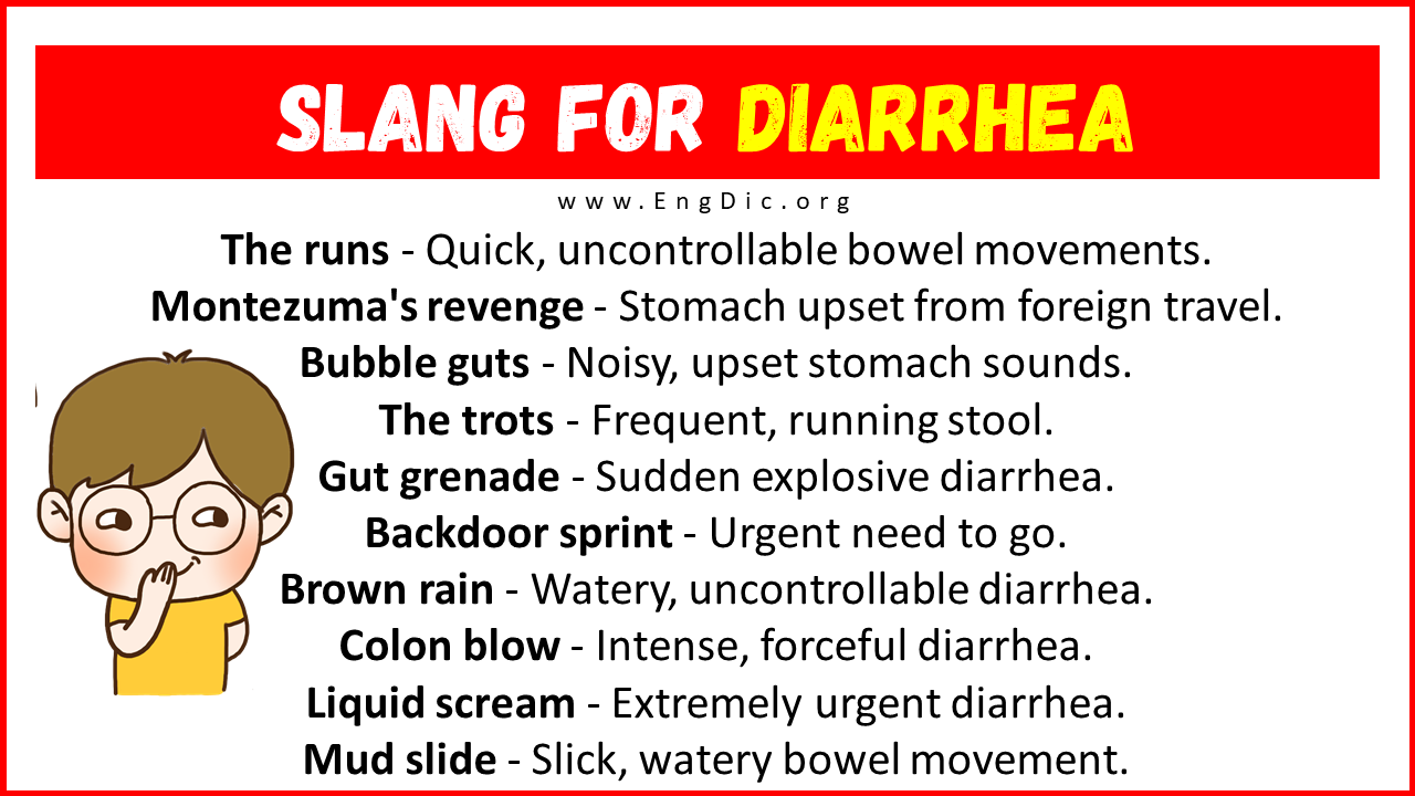 30-slang-for-diarrhea-their-uses-meanings-engdic