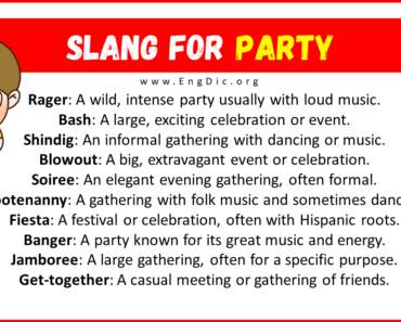 30+ Slang for Party (Their Uses & Meanings)
