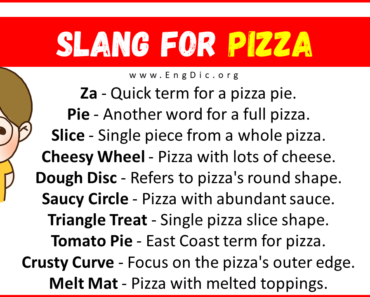 30+ Slang for Pizza (Their Uses & Meanings)