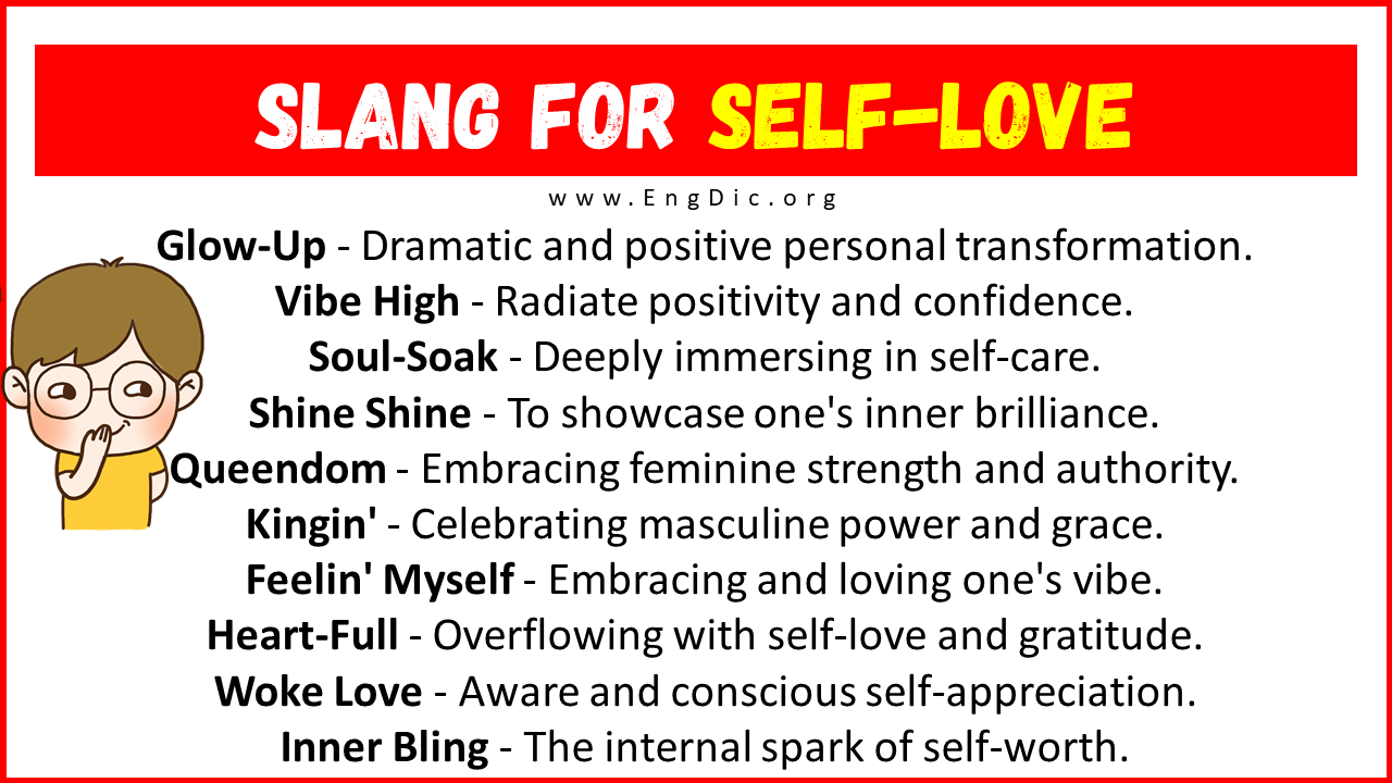 Slang For Self love