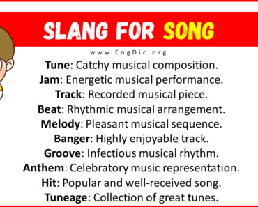 30+ Slang for Song (Their Uses & Meanings)