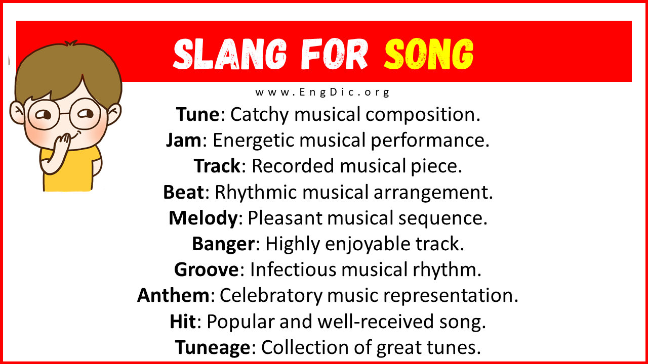Slang For Song