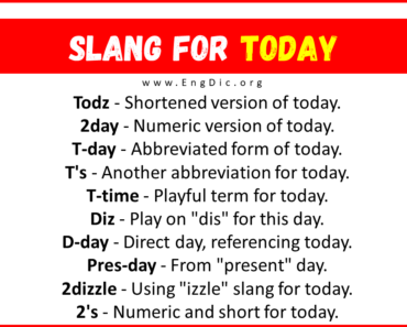 30+ Slang for Today (Their Uses & Meanings)