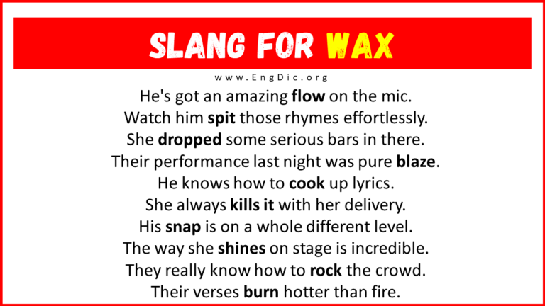 30-slang-for-wax-with-their-uses-engdic