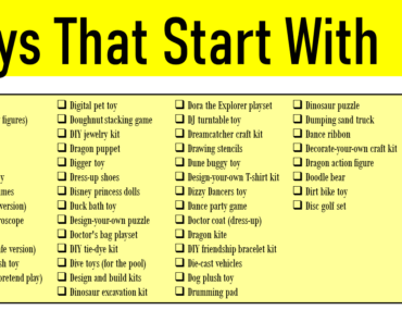 50 Toys that Start With D