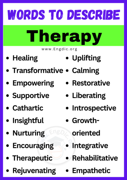 20-best-words-to-describe-therapy-adjectives-for-therapy-engdic