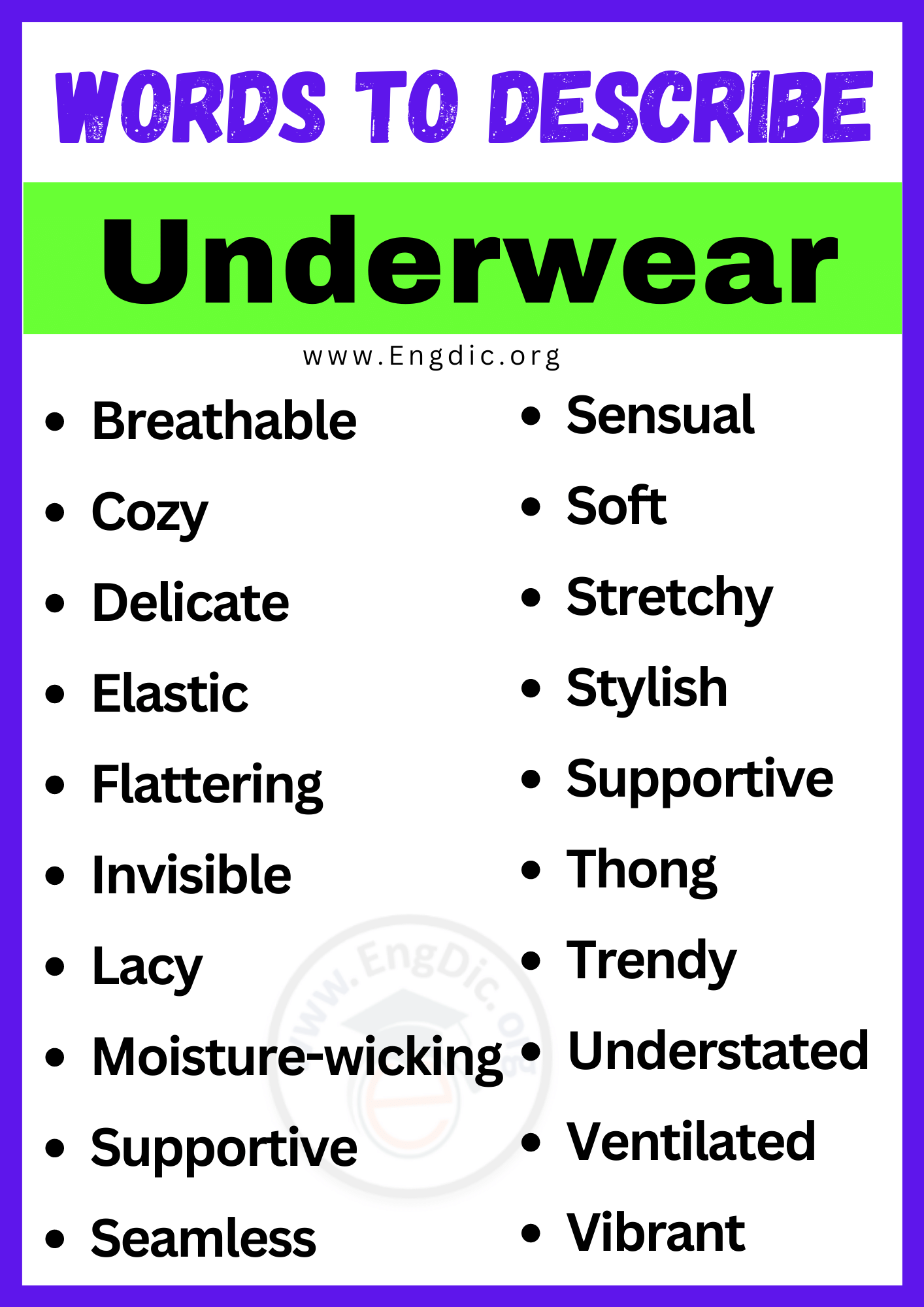 Underwear Synonyms. Similar word for Underwear.