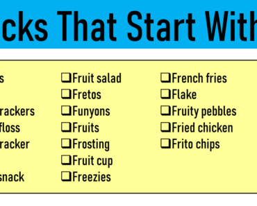 Snacks That Start With F (Must Try!)