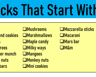 20 Snacks That Start With M
