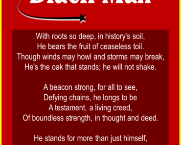 15 Short & Encouraging Poems about Black Man 15 Short & Encouraging Poems about Black Man