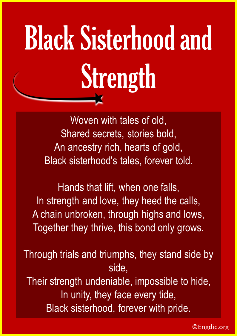Poems about Black Sisterhood and Strength