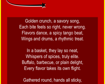 5 Short Poems about Chicken Wings