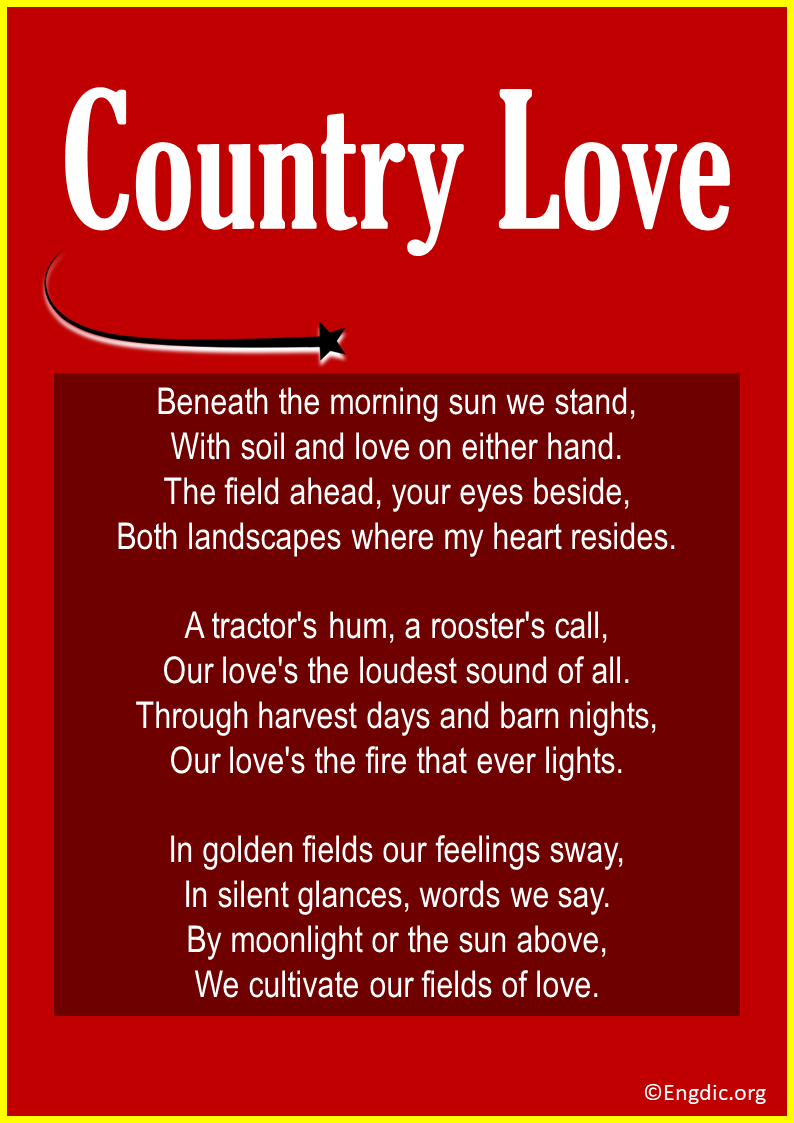 Poems about Country Love