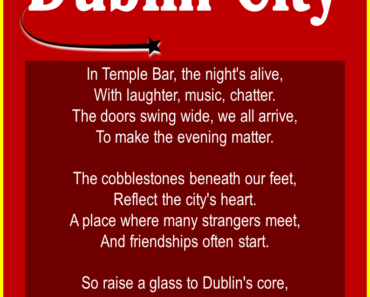 5 Poems about Dublin City