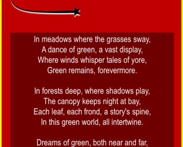 10 Poems about Green Color