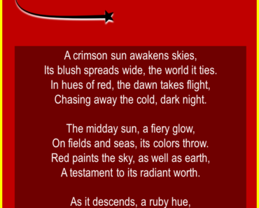 10 Poems about Red Color