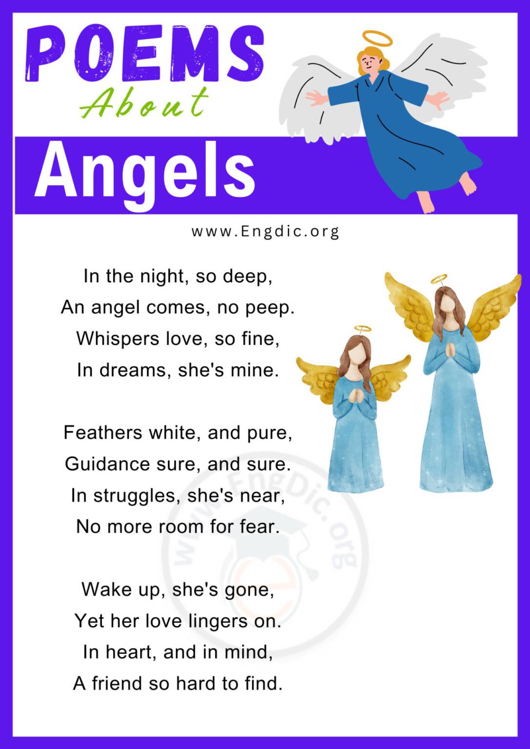 20+ Short Poems about Angels – EngDic