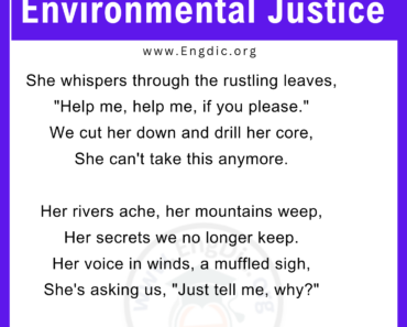 10+ Short Poems about Environmental Justice & Climate Change